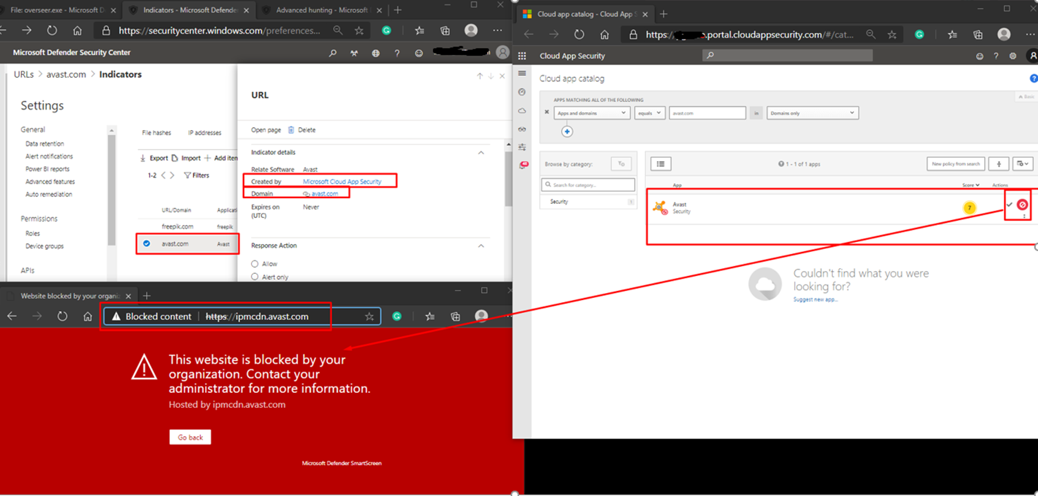 Cloud App security Integrated with defender ATP – Microsoft Systems ...